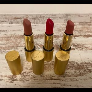 Lisa Eldridge 2 Lipsticks  Muse,  Fawn, Ribbon